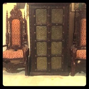 2 East Asian ANTIQUE CHAIRS  ONLY UNTIL MONDAY @1K